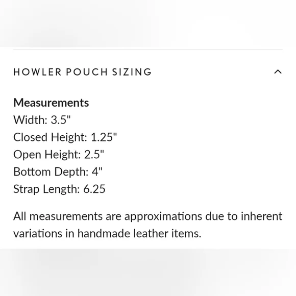 Portland Leather Howler Pouch - Picture 7 of 7
